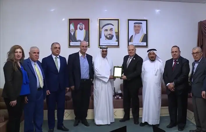 Fujairah ruler host delegation of Association of Arab Universities
