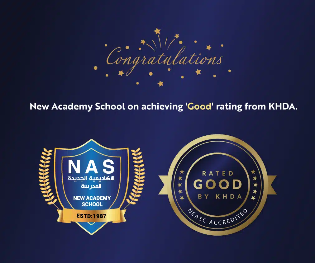 New Academy School has received a 'Good' rating from the KHDA