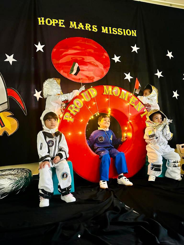 Blue Bird Nursery Anniversary Hope Mars Mission Celebration